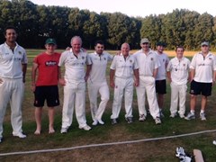 Veterans BarryNunn, El Presidente and Paul Hart bolster the Stiffs to within 15 runs of a surprise victory.